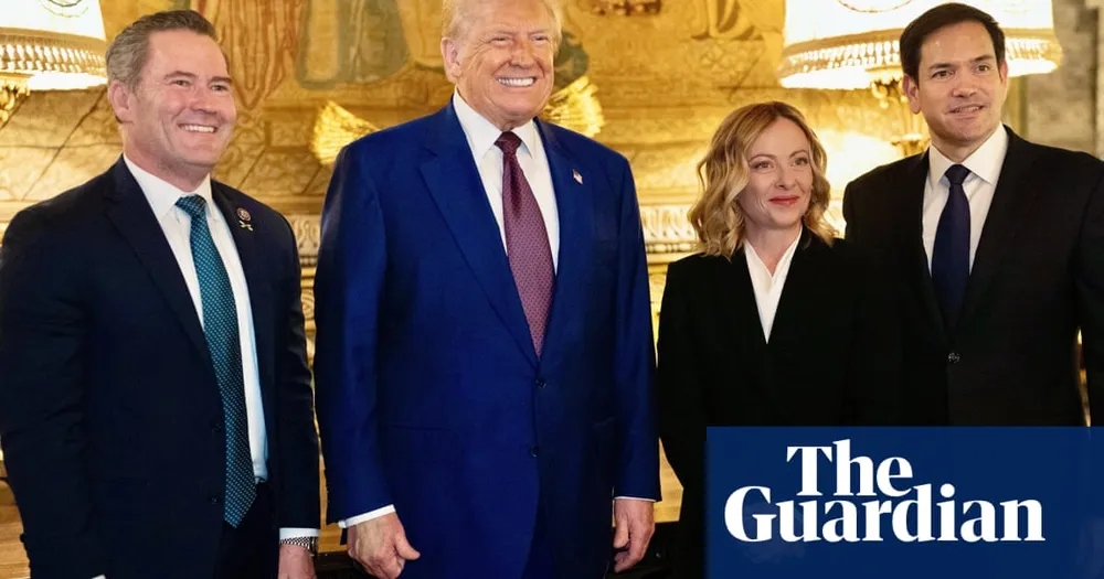 Giorgia Meloni's Quick Visit to Mar-a-Lago to Meet Donald Trump