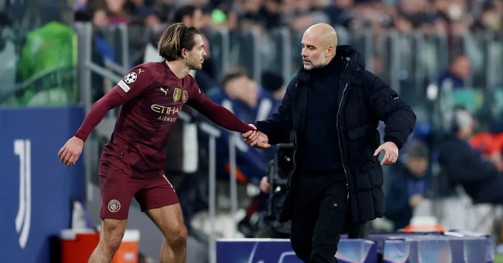 Grealish Faces Competition for Starting Role at Man City, Guardiola States