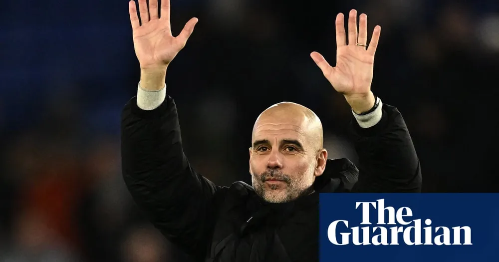 Guardiola Accepts Responsibility for Manchester City's Struggles