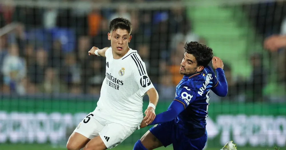 Guler's Goal Guides Real Madrid Past Getafe in Title Chase