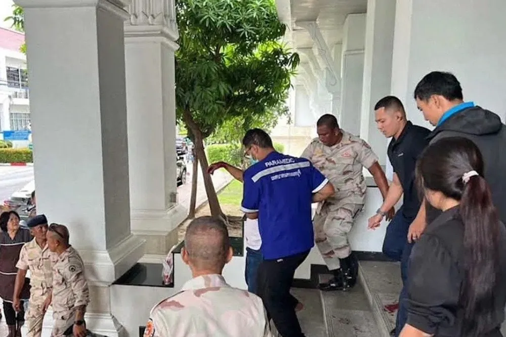 Gunfire erupts at Thai government office amid renewed gun control debate