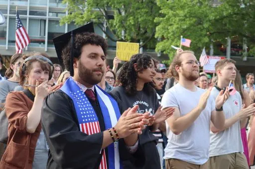 Harvard Students Protest Trump's Attacks on International Students and University Funding