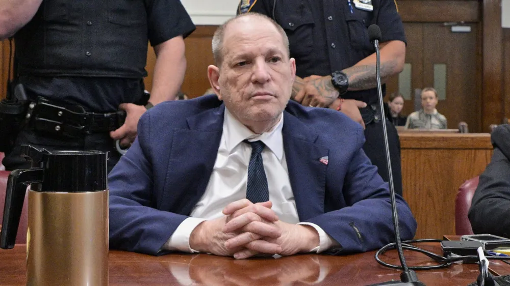 Harvey Weinstein convicted of sexual assault as jury delivers split verdict in retrial