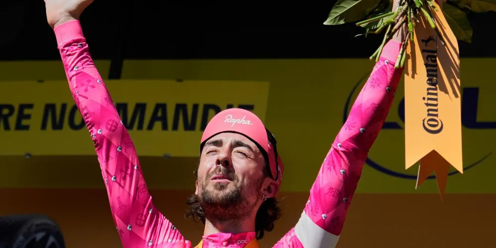Healy claims Tour de France stage six victory, Van der Poel reclaims yellow jersey