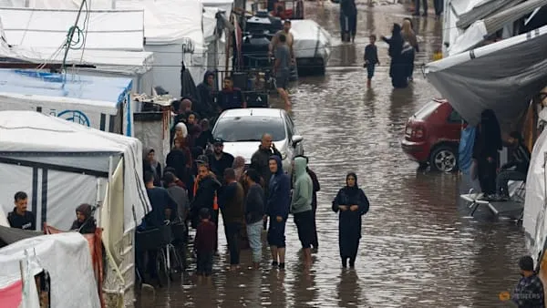 Severe Flooding Compounds Humanitarian Crisis for Displaced Palestinians in Gaza