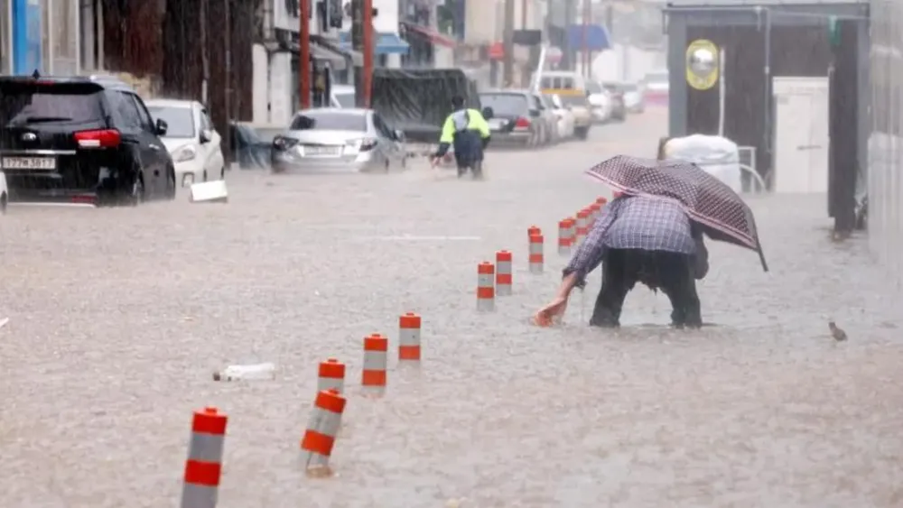 Death toll from torrential rains in South Korea rises to 18, thousands displaced