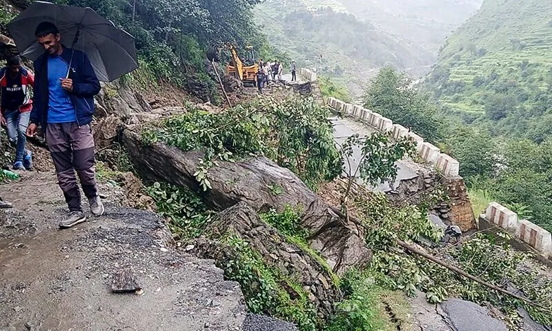 Heavy Rains and Landslides Devastate Uttarakhand, India; Rescue Efforts Underway