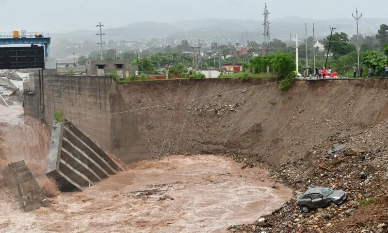 Heavy rains trigger landslides and floods in northern India, causing multiple fatalities
