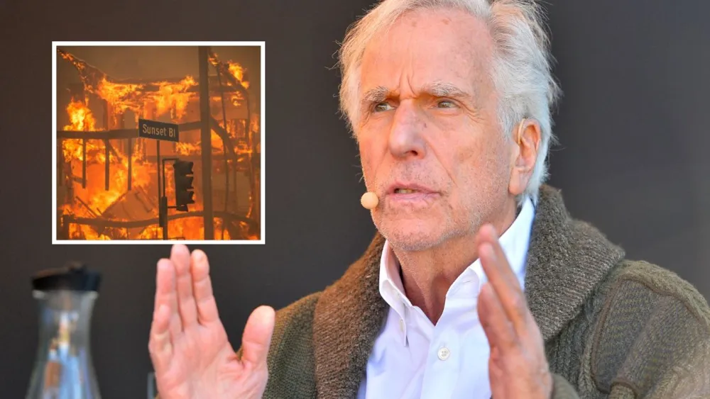 Henry Winkler Suggests Arson Behind LA Wildfires, Sparks Online Discussion