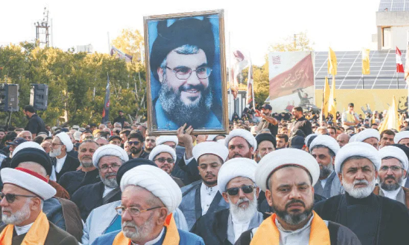 Hezbollah Commemorates Nasrallah's Death; Vows to Maintain Weapons Despite Disarmament Pressure