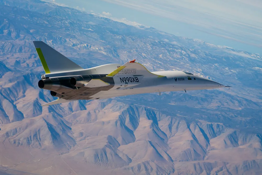 Boom Supersonic's XB-1 Becomes First Independently Developed Jet to Break Sound Barrier