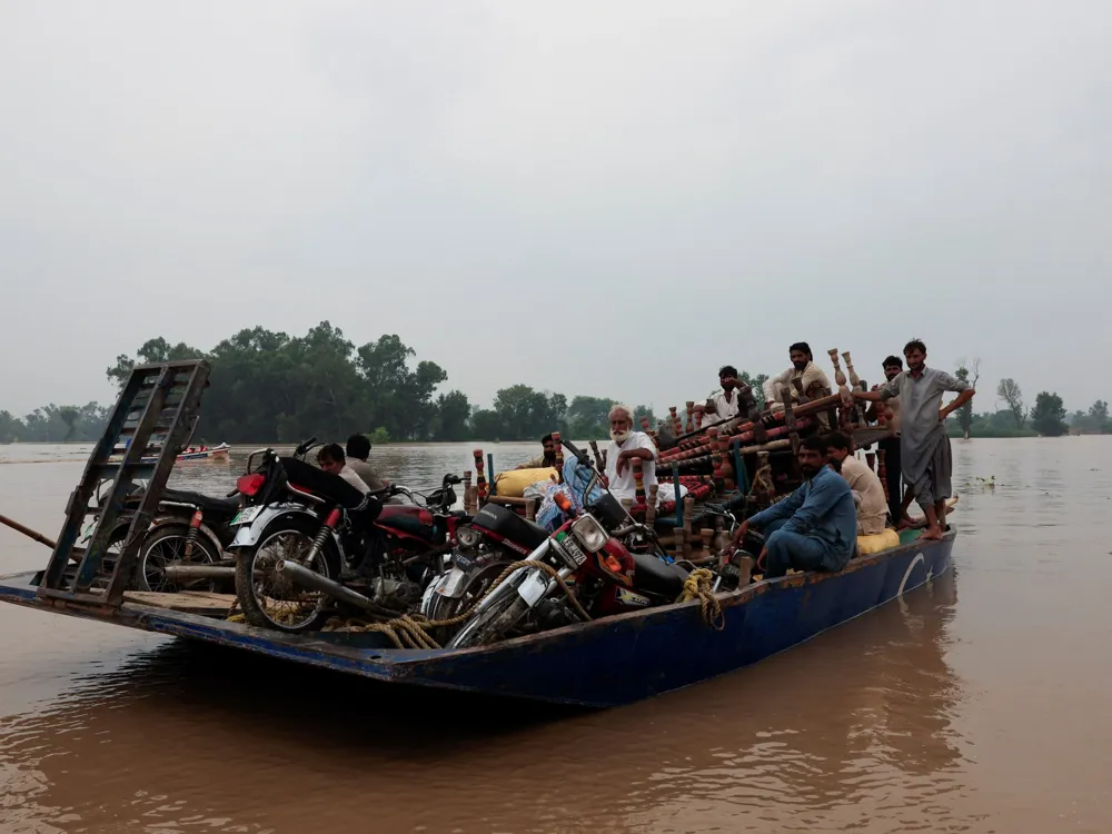 Historic flooding in Pakistan's Punjab affects 2 million as climate change exacerbates monsoon rains