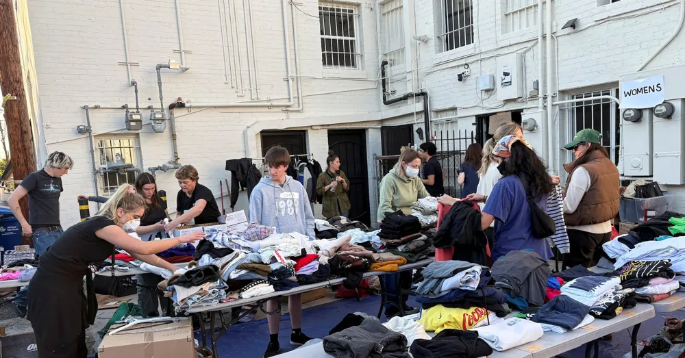 Hollywood Stars Donate Wardrobe Items for Wildfire Relief Efforts