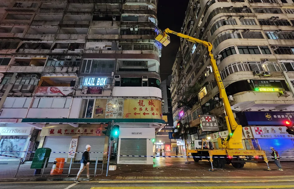 Hong Kong building inspections neglected since 2020 following concrete falling incident