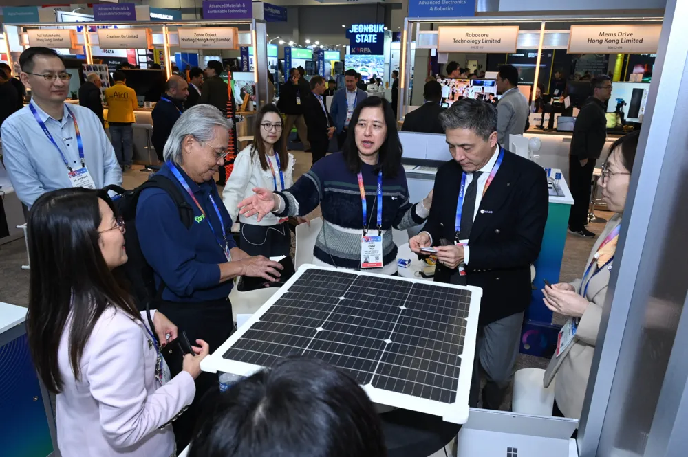 Hong Kong Tech Start-Ups Shine at CES 2025 to Boost City's Status as Tech Hub