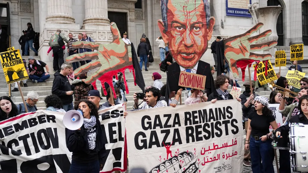 Hundreds Arrested During Protests Against Netanyahu Outside UN