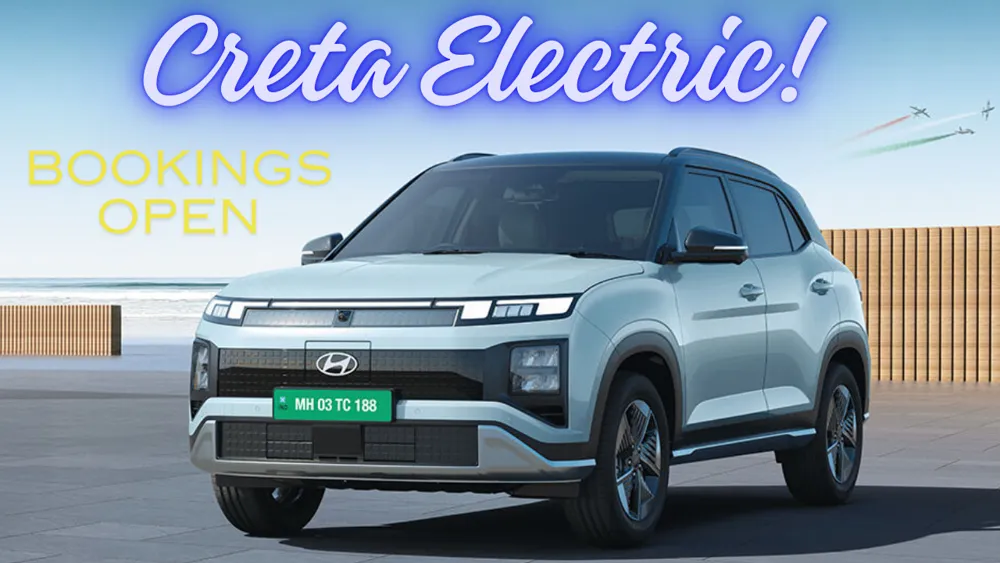 Hyundai opens bookings for the Creta EV at ₹25,000; launch details, price forecast, and delivery info revealed