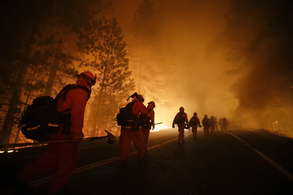 Incarcerated Individuals Combat California Wildfires Amid Controversy Over Exploitative Labor