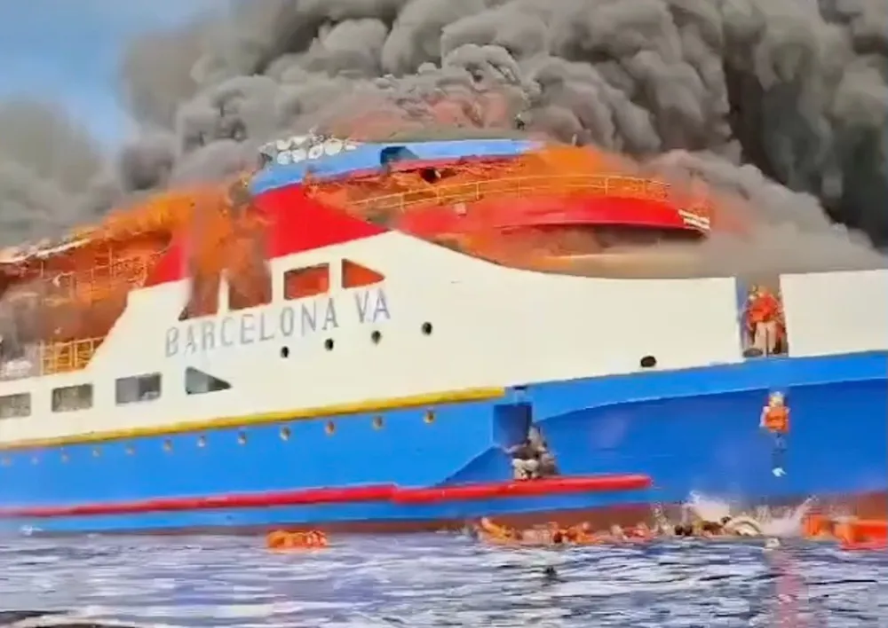 Indonesian Ferry Fire Claims Lives While Over 560 Passengers Rescued