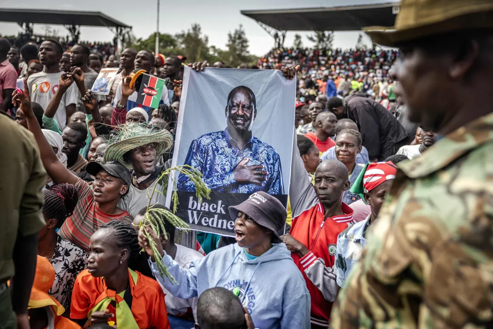 Injuries and security concerns rise at Raila Odinga's memorial services in Kenya
