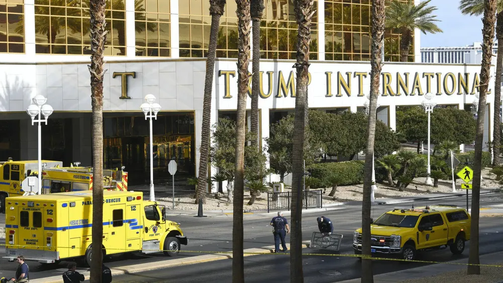 Investigation Underway for Cybertruck Explosion Outside Trump Hotel as Potential Terror Act