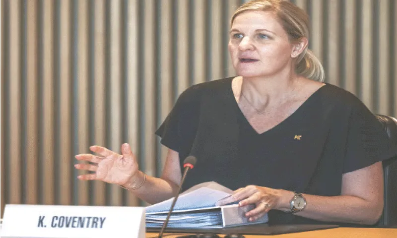 IOC to Lead Discussions on Gender Eligibility Criteria under New President Kirsty Coventry