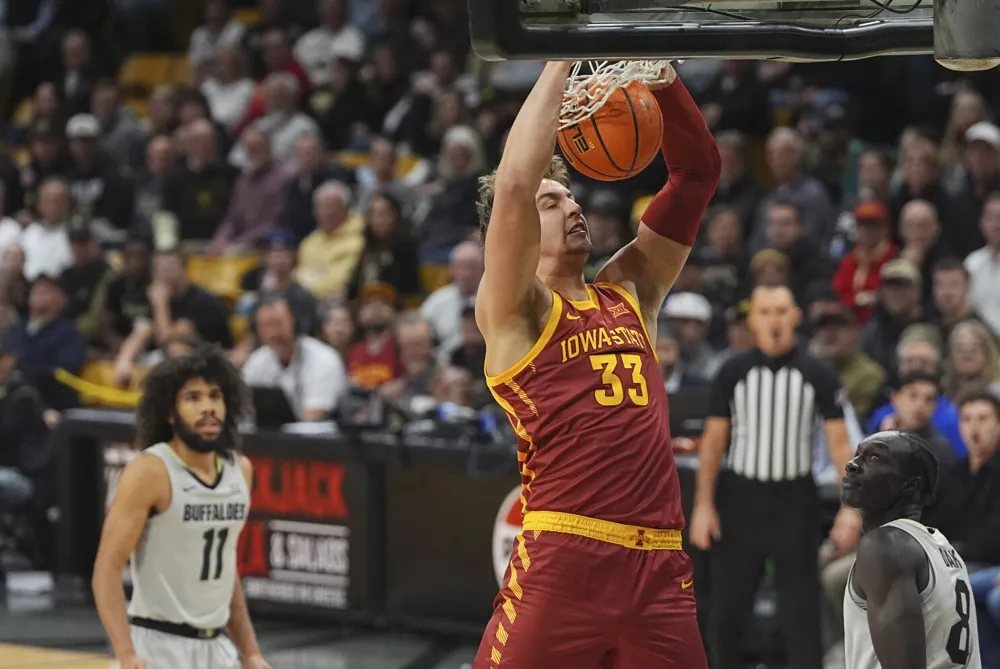 Iowa State Claims Victory Over Colorado in Big 12 Opener, 79-69