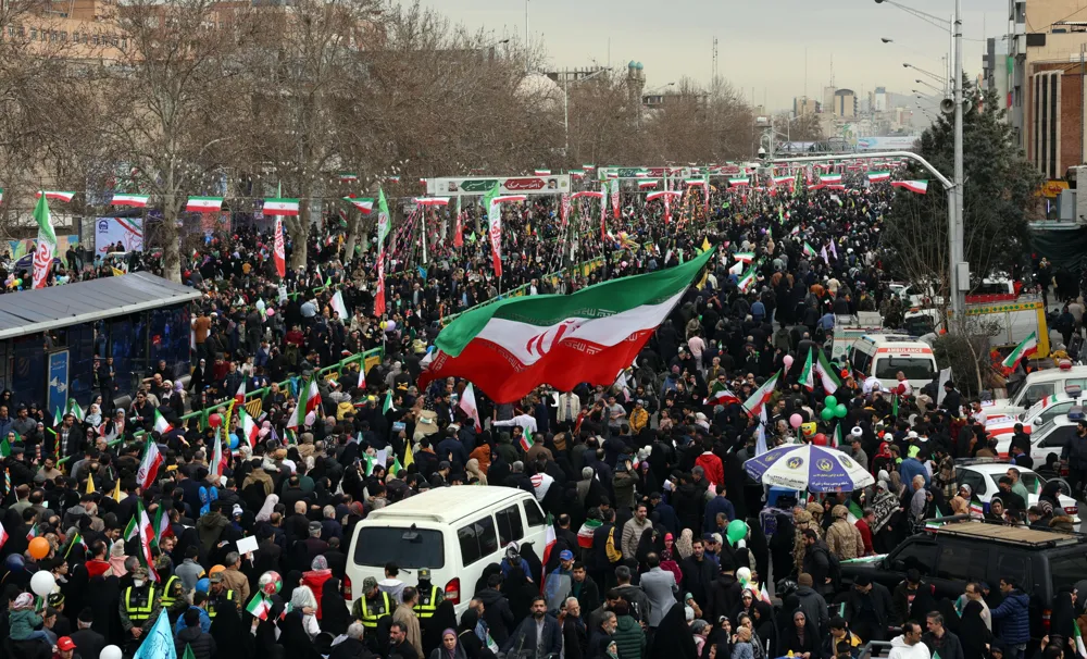 Iran's Revolution Anniversary Marks Protests and Nuclear Negotiation Efforts