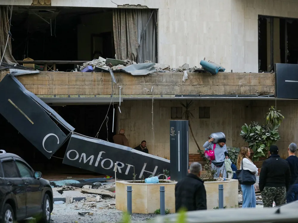 Israeli Airstrike on Beirut Hotel Results in Four Fatalities