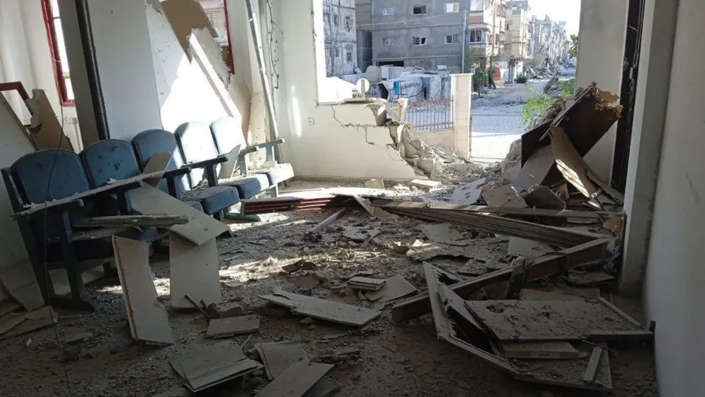 Israeli Attack on Gaza Headquarters of Red Crescent Claims Life of Staff Member