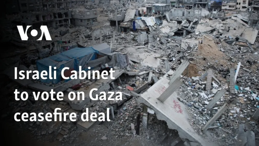 Israeli Cabinet's Vote on Gaza Ceasefire Deal Under Threat Amid Hamas Accusations