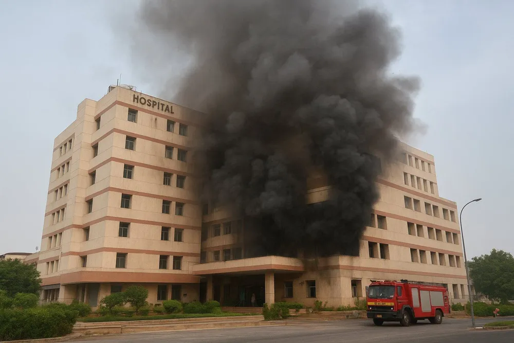 Jaipur ICU fire at SMS Hospital kills at least six; investigations launched into short circuit