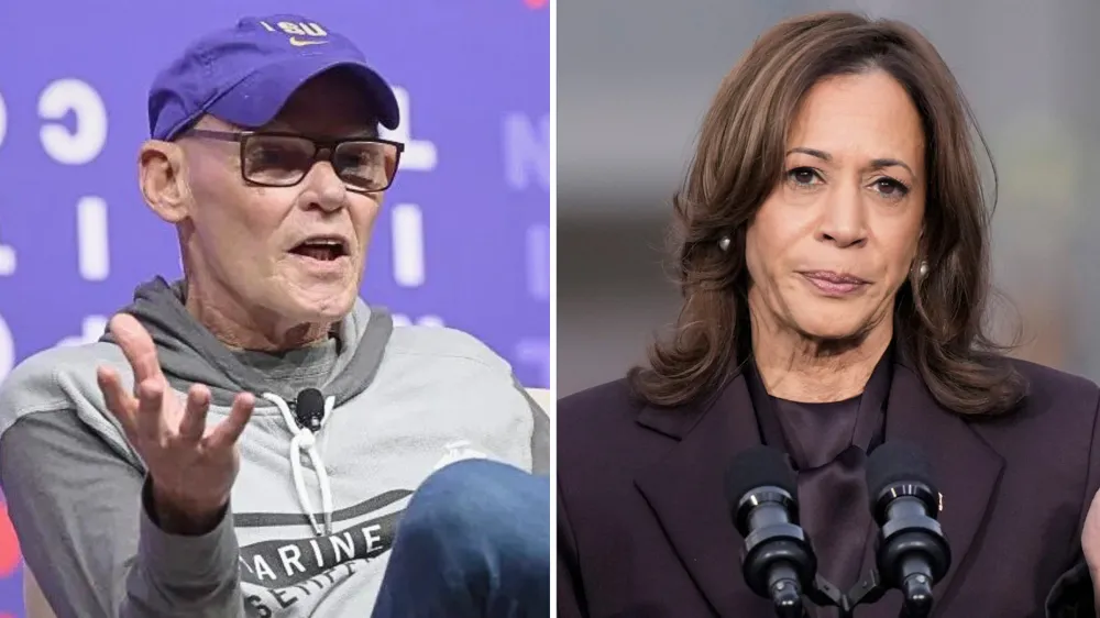 James Carville expresses disappointment over Kamala Harris's failed campaign against Trump