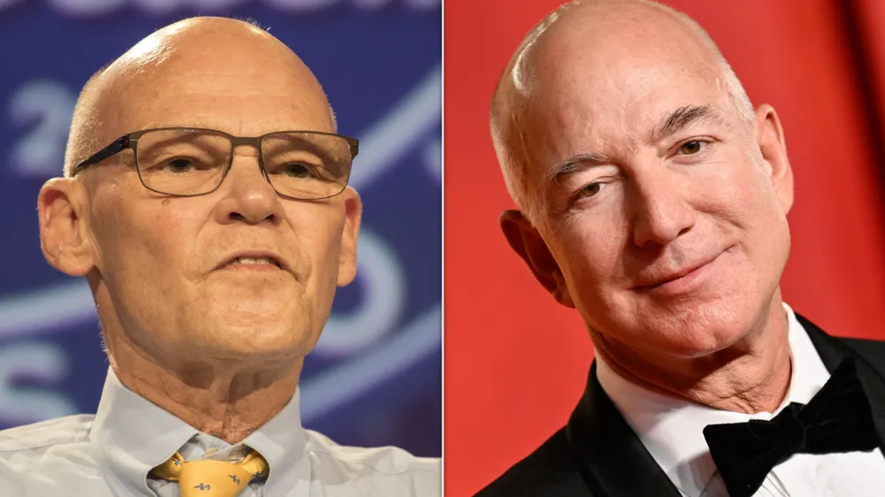 James Carville Questions Bezos' $40 Million Funding for Melania Trump Documentary