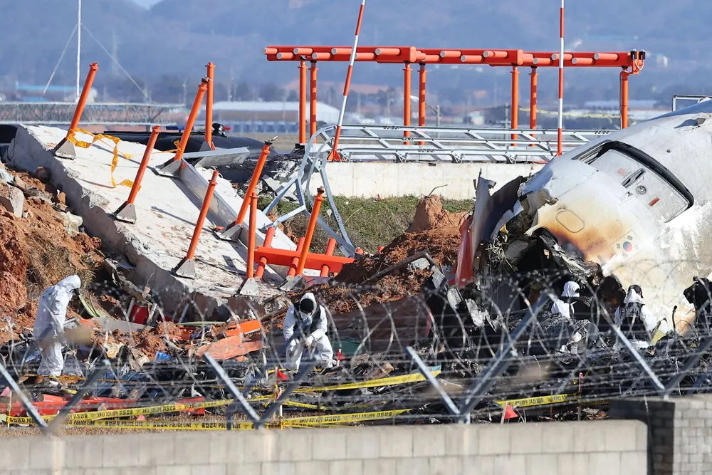 Jeju Air crash sparks urgent calls for removal of runway wall as safety concerns escalate