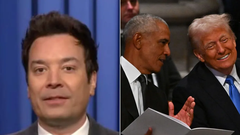 Jimmy Fallon Highlights Obama and Trump’s Shared Laughter at Carter’s Funeral