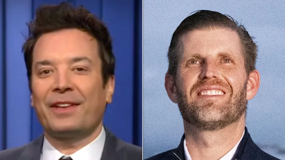 Jimmy Fallon Jokes About Eric Trump's Tasks During Don Jr.'s Greenland Visit