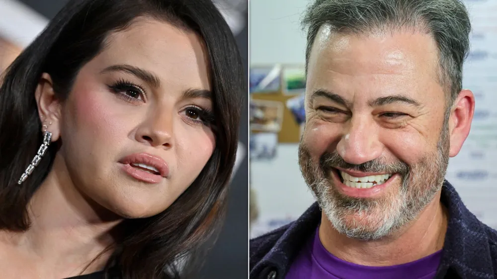 Jimmy Kimmel Surprises Selena Gomez with Quirky Engagement Gift for Benny Blanco