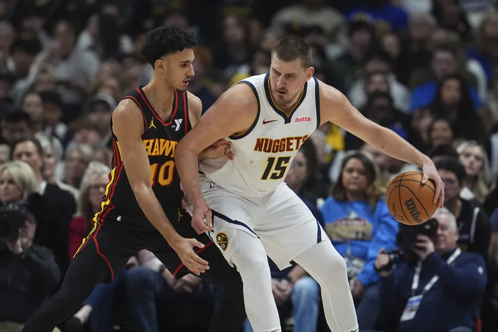 Jokic's Triple-Double Leads Nuggets Over Hawks 139-120 for Third Consecutive Win