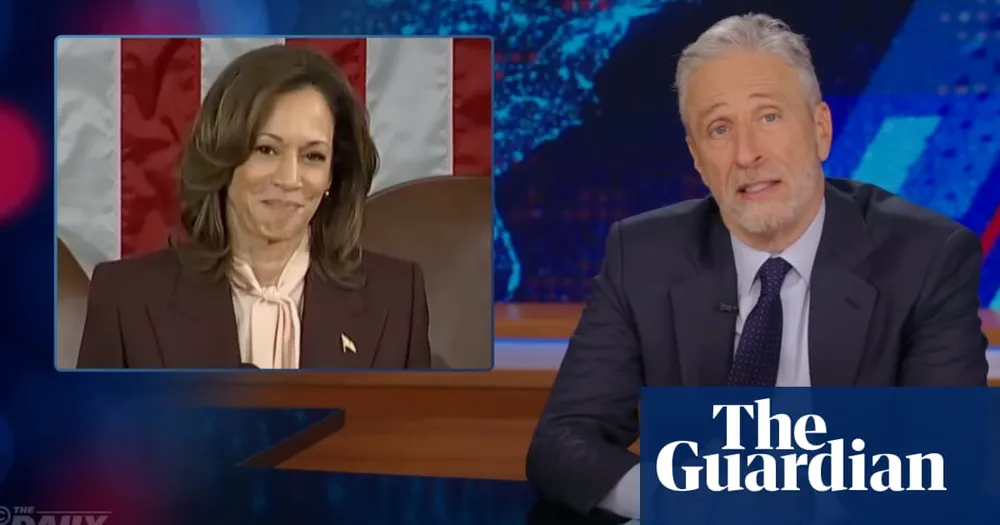 Jon Stewart criticizes Harris's role in Trump's win certification as 'like attending your own funeral'