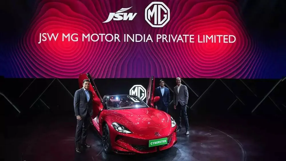 JSW MG Motor India Reports 55% Sales Surge in December with 7,516 Units Sold