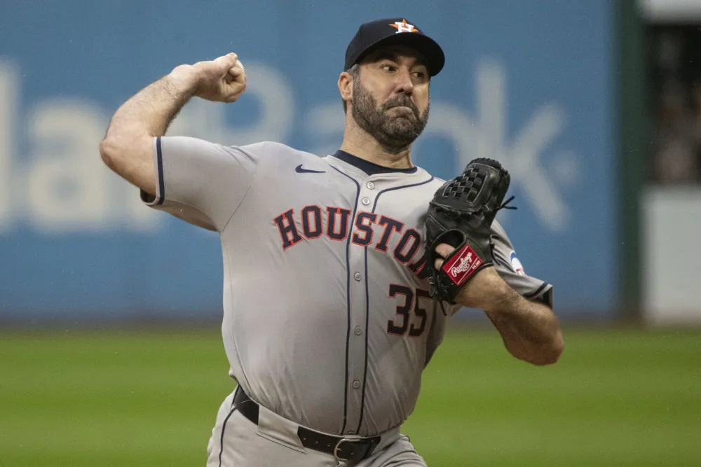 Justin Verlander signs $15 million contract with San Francisco Giants