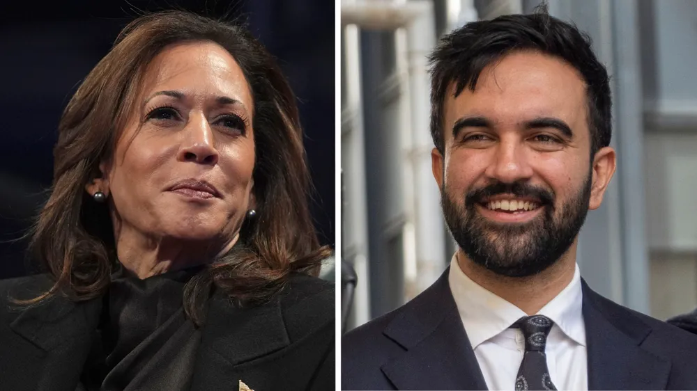 Kamala Harris Endorses Zohran Mamdani in NYC Mayoral Race