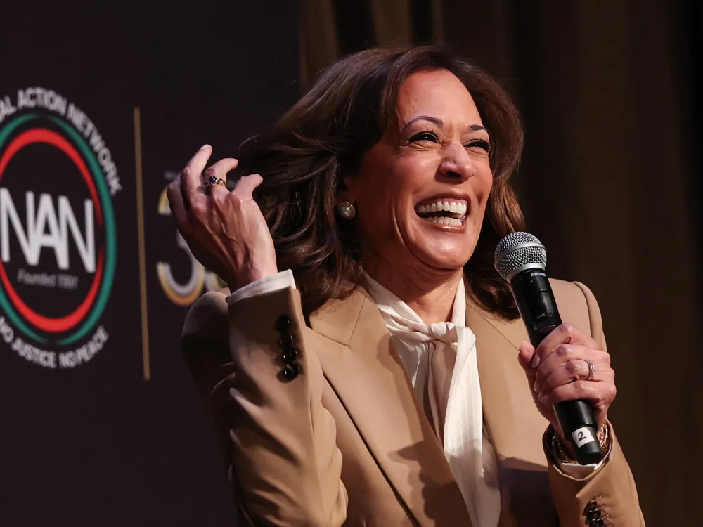 Kamala Harris Considering 2028 Presidential Run, Indicates with Enthusiastic Crowd Response