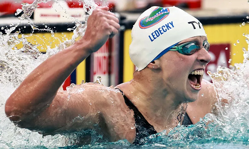 Katie Ledecky Breaks Own 800m Freestyle World Record Again