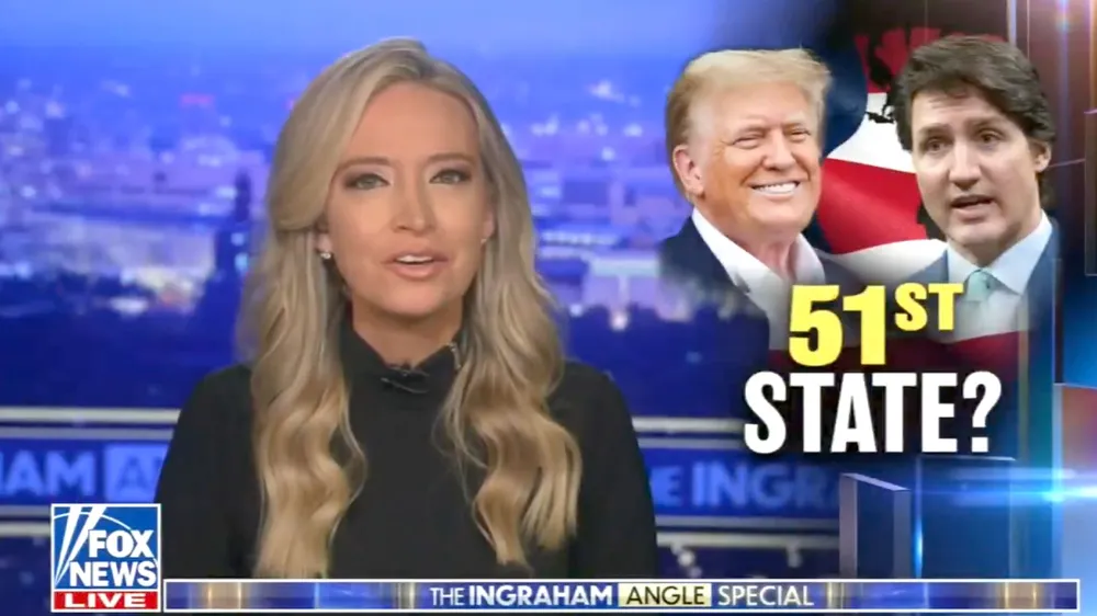 Kayleigh McEnany Mocked for Claiming Canadian Support for Trump's Statehood Idea