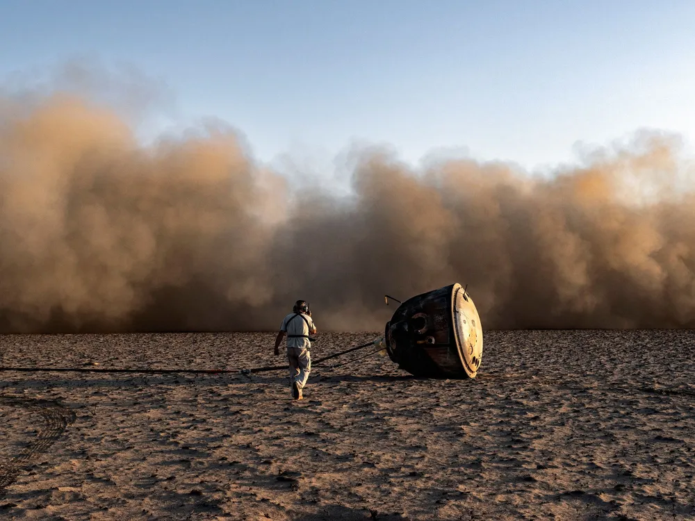 Kazakhstan Steppe: A Unique Intersection of Space Travel and Local Life