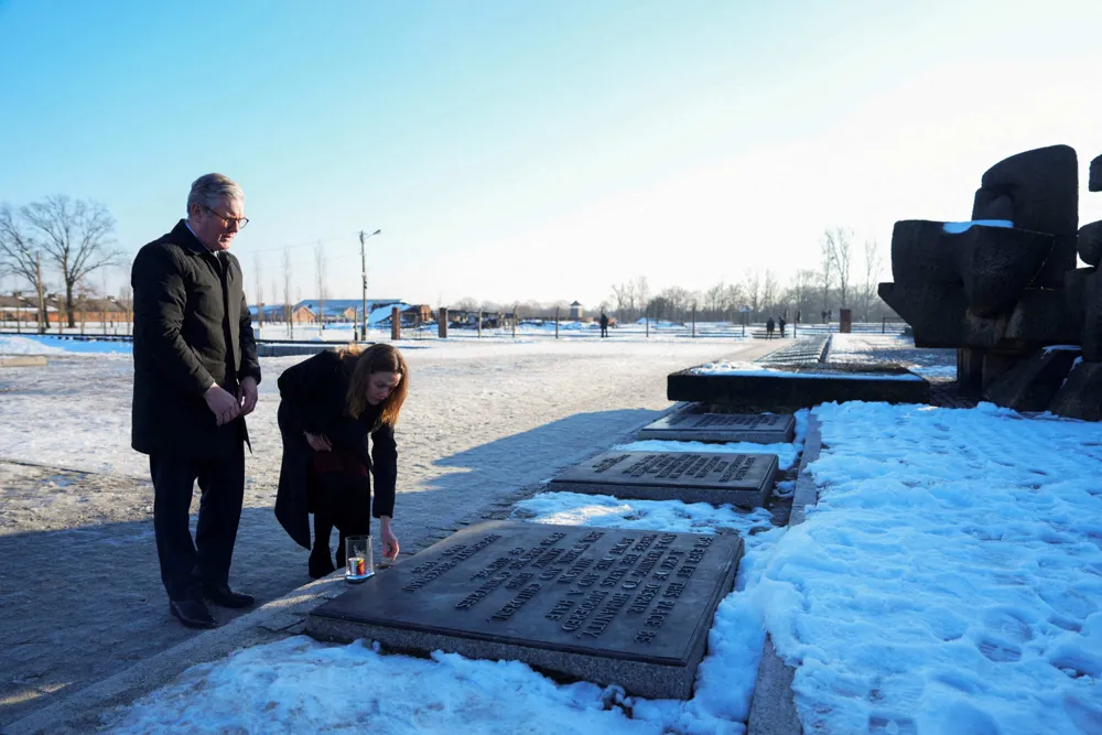 Keir Starmer Visits Auschwitz, Vows to Combat Growing Antisemitism in the UK