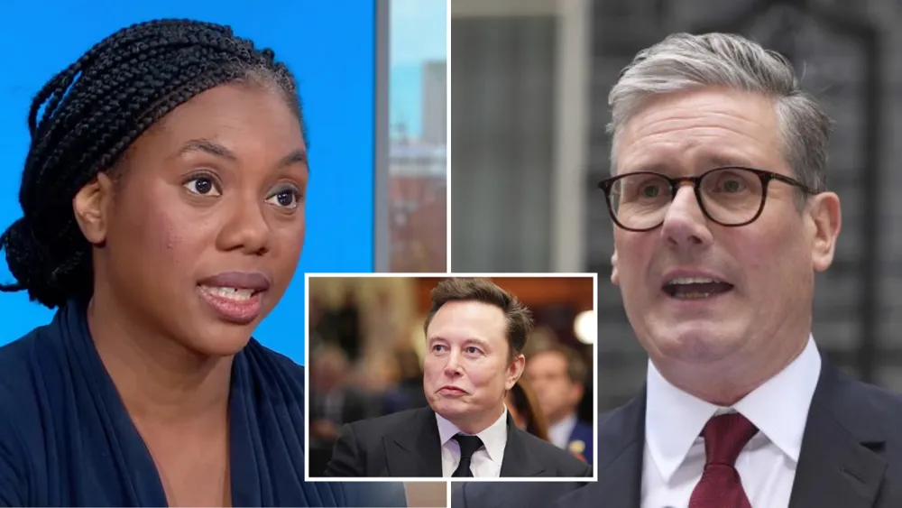 Kemi Badenoch Protests for National Inquiry into Grooming Gangs Scandal, Backed by Elon Musk