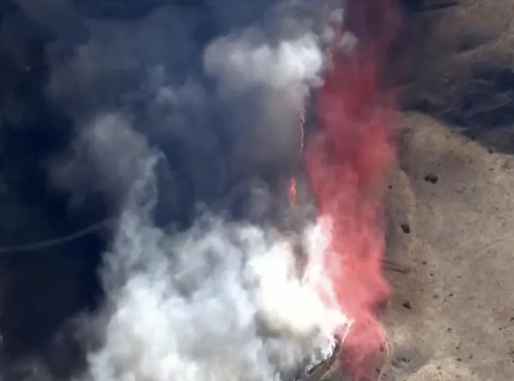 Kenneth Fire Prompts Evacuations in San Fernando Valley